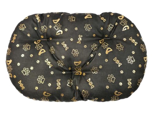 Hundekissen – Katzenkissen – ovale Größe 80 x 58 cm dunkelbraun Farbe – Hundebett – Katzenbett – Katzenmatte – Matratze für Hunde oder Katze – Waschbar – Ideal für Transportkörbe oder Tierbetten Hundekissen – Katzenkissen – ovale Größe 80 x 58 cm dunkelbraun Farbe – Hundebett – Katzenbett – Katzenmatte – Matratze für Hunde oder Katze – Waschbar – Ideal für Transportkörbe oder Tierbetten von Damian-Wiklina