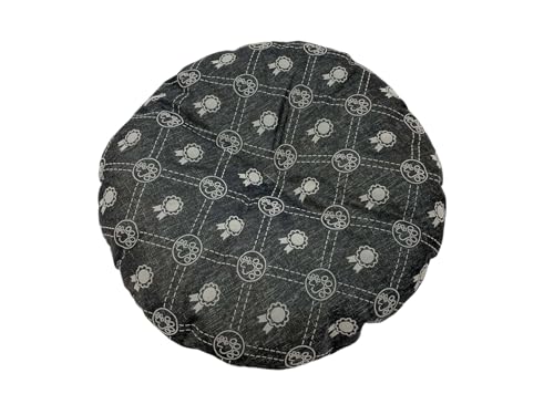 Hundekissen – Katzenkissen – rund Größe ⌀ 40 cm dunkelgrau Farbe – Hundebett – Katzenbett – Katzenmatte – Matratze für Hunde oder Katze – Waschbar – Ideal für Transportkörbe oder Tierbet Hundekissen – Katzenkissen – rund Größe ⌀ 40 cm dunkelgrau Farbe – Hundebett – Katzenbett – Katzenmatte – Matratze für Hunde oder Katze – Waschbar – Ideal für Transportkörbe oder Tierbet von Damian-Wiklina