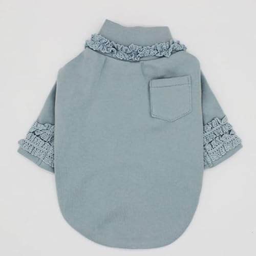 DANGAO Baumwoll-T-Shirt Hundehemd Weste Haustier Katze Welpe Pyjama Kleiner Hund Kostüm Yorkshire Malteser Kleidung Pommersche Kleidung DANGAO Baumwoll-T-Shirt Hundehemd Weste Haustier Katze Welpe Pyjama Kleiner Hund Kostüm Yorkshire Malteser Kleidung Pommersche Kleidung von DANGAO