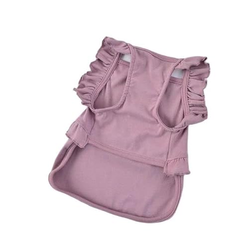 DANGAO Baumwoll-T-Shirt Hundehemd Weste Haustier Katze Welpe Pyjama Kleiner Hund Kostüm Yorkshire Malteser Kleidung Pommersche Kleidung DANGAO Baumwoll-T-Shirt Hundehemd Weste Haustier Katze Welpe Pyjama Kleiner Hund Kostüm Yorkshire Malteser Kleidung Pommersche Kleidung von DANGAO