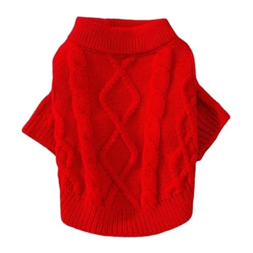 DANGAO Weicher Welpen-Hundepullover Winter-Hundestrickpullover Haustierkleidung für kleine mittelgroße Hunde Katzenkleidung Kostüm Chihuahua Mantel Kleidung DANGAO Weicher Welpen-Hundepullover Winter-Hundestrickpullover Haustierkleidung für kleine mittelgroße Hunde Katzenkleidung Kostüm Chihuahua Mantel Kleidung von DANGAO