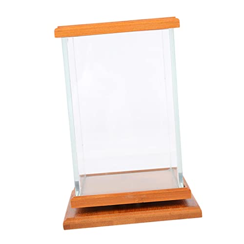 DAPERCI 360 Grad drehbares Aquarium Transparenter Wassertank Aquarium Dekoration DAPERCI 360 Grad drehbares Aquarium Transparenter Wassertank Aquarium Dekoration von DAPERCI