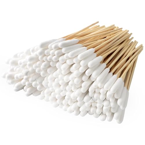 DASHUAIGE 120 STK Ohrreinigung für Hunde Holz Haustiere Ohrreiniger Ohrreinigungsstäbchen Haustier Lang Wattestäbchen Hunde Wattestäbchen für Haustiere, Katze, Hund, 15 cm DASHUAIGE 120 STK Ohrreinigung für Hunde Holz Haustiere Ohrreiniger Ohrreinigungsstäbchen Haustier Lang Wattestäbchen Hunde Wattestäbchen für Haustiere, Katze, Hund, 15 cm von DASHUAIGE