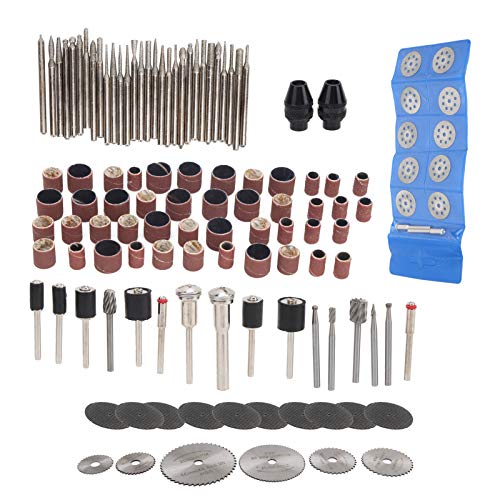 121 Stück Rotary Tool Kit Zubehör, HSS-Material, DIY Mini Grinder Kit, von DAUERHAFT