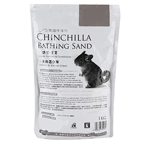 DAUERHAFT Hamster Bad Sand Cinerite verhindern Hautkrankheiten für Tierhaarreiniger Supple von DAUERHAFT