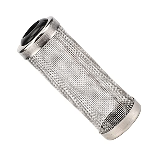 DAUZ Aquarium-Schutzfilter, Feinloch-Aquarium-Einlassfilter, Praktisch Rostfrei, Sicher für die Filtration (Schwarzer Innendurchmesser 12 mm/0,47 Zoll (klein)) von DAUZ