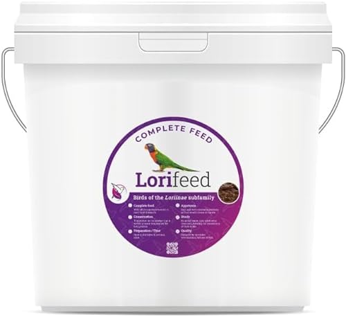 Lorifeed - Kompletter Loris-Nektar 20 kg - Futter für nektarfressende Vögel - Natürliche Formel - Premium-Qualität und Verdauungsgesundheit - Davianfeed von DAVIANFEED