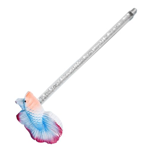 DAWCBVJQ Aquarium-Stick-Spielzeug, Betta-Trainingsstab | Aquarium-Simulation Betta Zauberstab - Transparente Stab-Aquarium-Dekoration für Anfänger und erfahrene Fischbesitzer DAWCBVJQ Aquarium-Stick-Spielzeug, Betta-Trainingsstab | Aquarium-Simulation Betta Zauberstab - Transparente Stab-Aquarium-Dekoration für Anfänger und erfahrene Fischbesitzer von DAWCBVJQ