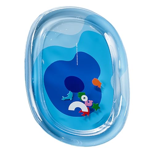 DAWCBVJQ Katzen Wassermatte,Kühlmatte Für Haustiere - Tragbare Wasser Spielmatte Mit Fischdesign Für Innen Außen Zwinger Bett DAWCBVJQ Katzen Wassermatte,Kühlmatte Für Haustiere - Tragbare Wasser Spielmatte Mit Fischdesign Für Innen Außen Zwinger Bett von DAWCBVJQ