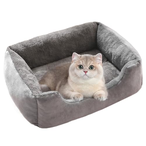 DAWCBVJQ Katzenbett | Sofa Hundebett für Welpen und kleine Hunde,Haustier Kuschelsofa für Balkon, Innenbereich, Außenbereich, Schlafzimmer und Zwinger von DAWCBVJQ
