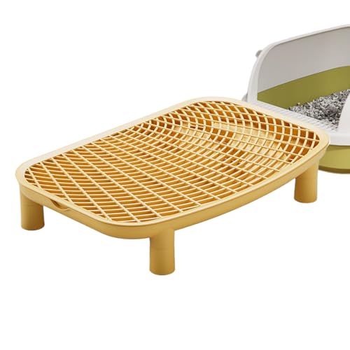 DAWCBVJQ Katzenklo Stufe | Doppelschichtige Katzenstreu Pedal Stufe | Kitten Stauraum Falle Katzenklo Sammlung Für Wohnung Schlafzimmer Studierzimmer DAWCBVJQ Katzenklo Stufe | Doppelschichtige Katzenstreu Pedal Stufe | Kitten Stauraum Falle Katzenklo Sammlung Für Wohnung Schlafzimmer Studierzimmer von DAWCBVJQ