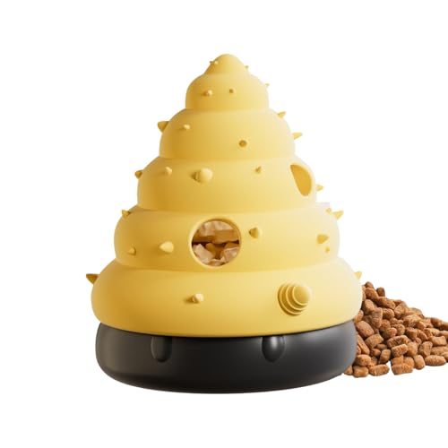 DAWCBVJQ Leckerli-Spender Hundespielzeug | Futter Puzzle Spielzeug Für Hunde | Puzzle-Spiel In Muschelform Als Langsamfresser Für Hunde Zur Unterhaltung, Stimulation, Training, Belohnung Und von DAWCBVJQ
