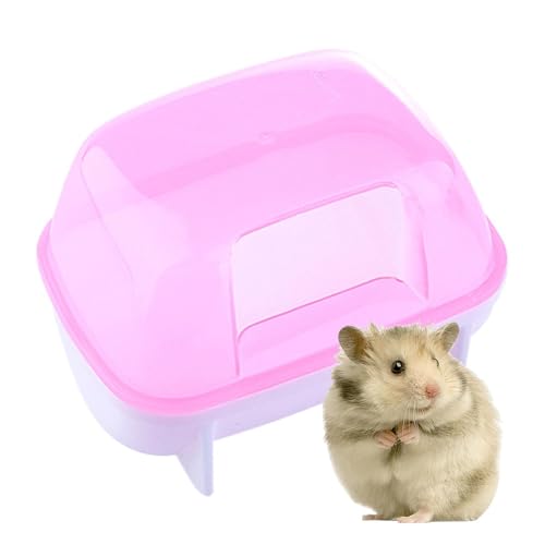 DAWCBVJQ Sandbad für Hamster, Chinchilla-Staubbad, abnehmbares Hamsterbad, Hamster-Klo, stabile Hamster-Badewanne, Toilette für Zwerghamster, Chinchilla DAWCBVJQ Sandbad für Hamster, Chinchilla-Staubbad, abnehmbares Hamsterbad, Hamster-Klo, stabile Hamster-Badewanne, Toilette für Zwerghamster, Chinchilla von DAWCBVJQ
