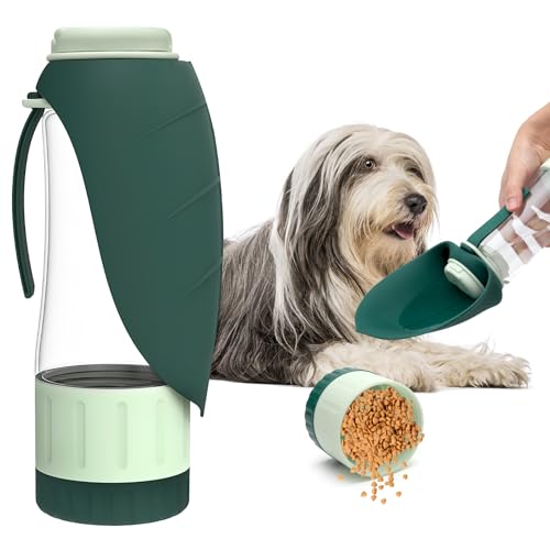 2 in 1 Trinkflasche Hunde für Unterwegs, Hundewasserflasche Hundetrinkflasche für Unterwegs Klein Wasserflaschen Hunde Trinkflasche to Go Hundeflasche Unterwegs für Tägliches Leben, Campen, Reisen 2 in 1 Trinkflasche Hunde für Unterwegs, Hundewasserflasche Hundetrinkflasche für Unterwegs Klein Wasserflaschen Hunde Trinkflasche to Go Hundeflasche Unterwegs für Tägliches Leben, Campen, Reisen von DAWRIS