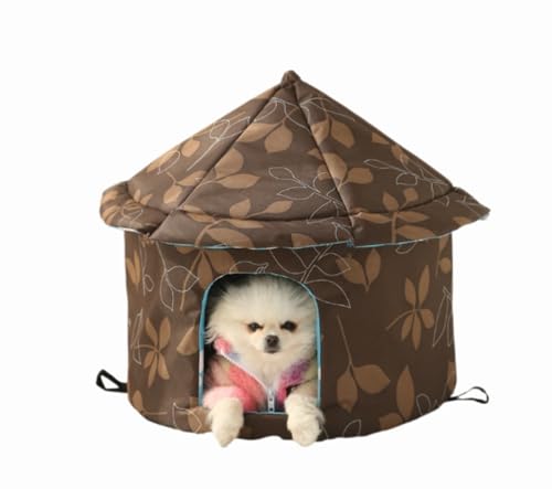 Katzenhaus im Freien ist kälte- und wetterfest, faltbar, wasserdicht und warm im Winter, Faltbarer Tierheim, für Katzen und Hunde, Hundeloch im Freien mit abnehmbarem Kissen für Hunde und Katzen Katzenhaus im Freien ist kälte- und wetterfest, faltbar, wasserdicht und warm im Winter, Faltbarer Tierheim, für Katzen und Hunde, Hundeloch im Freien mit abnehmbarem Kissen für Hunde und Katzen von DAXXIN