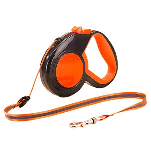 dayoly einziehbare Hundeleine, 8 m Reflektierende Hundeleine einziehbar Hund Walking Training Leine Pet Traktion Seil geeignet für kleine mittelgroße und große Hunde und Katzen bis kg dayoly einziehbare Hundeleine, 8 m Reflektierende Hundeleine einziehbar Hund Walking Training Leine Pet Traktion Seil geeignet für kleine mittelgroße und große Hunde und Katzen bis kg von DAYOLY