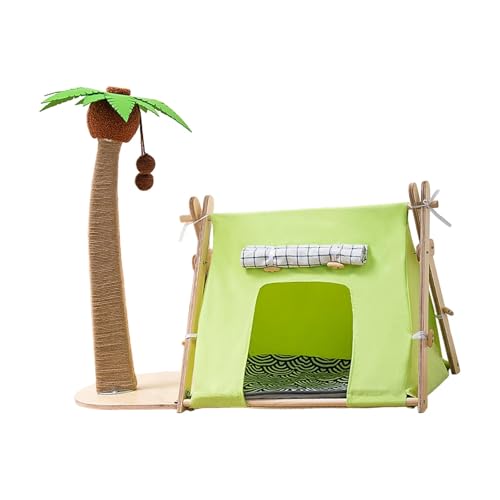 DAYUNSEN Kratzbaum Kletterbaum Kratzbaum Katzenhaus, Mit Ball, Niedlich, Katzenbett Für Kitty Kätzchen Katzen Spielen Activity Center DAYUNSEN Kratzbaum Kletterbaum Kratzbaum Katzenhaus, Mit Ball, Niedlich, Katzenbett Für Kitty Kätzchen Katzen Spielen Activity Center von DAYUNSEN