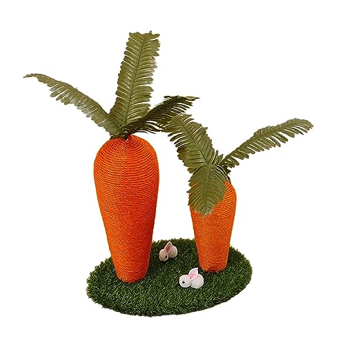DAYUNSEN Kratzbaum Kratzbaum, Kratzbaum, Kralle, Kletterbaum, Kratzbaum, Spielzeug, Drehscheibe 30X30X43Cm, Multi/2 Carrot 40 * 30 * 40Cm/Multi DAYUNSEN Kratzbaum Kratzbaum, Kratzbaum, Kralle, Kletterbaum, Kratzbaum, Spielzeug, Drehscheibe 30X30X43Cm, Multi/2 Carrot 40 * 30 * 40Cm/Multi von DAYUNSEN
