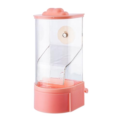 Automatischer Futterspender für Vögel, Kunststoff, Futterhalter, zum Aufhängen, für Vogelkäfig, für kleine Vögel und Papageien von DAYnagh