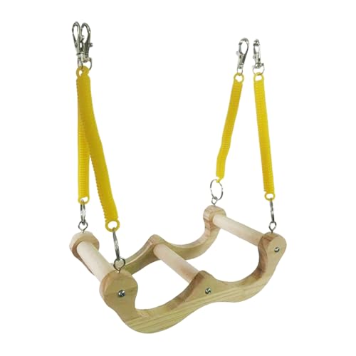Elastische Papageienschaukel Spielzeug Elastische Feder Holzstange für Käfig Unterhaltung und Avian Übung Stress Relief Papagei Sitzstange Spielzeug Elastische Papageienschaukel Spielzeug Elastische Feder Holzstange für Käfig Unterhaltung und Avian Übung Stress Relief Papagei Sitzstange Spielzeug von DAYnagh
