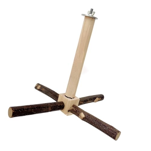 Vogel-Sitzstange aus Holz, drehbar, für Papageien, Sittiche, Schleifkratzer für kleine Papageien, Vogelschleifspielzeug Vogel-Sitzstange aus Holz, drehbar, für Papageien, Sittiche, Schleifkratzer für kleine Papageien, Vogelschleifspielzeug von DAYnagh