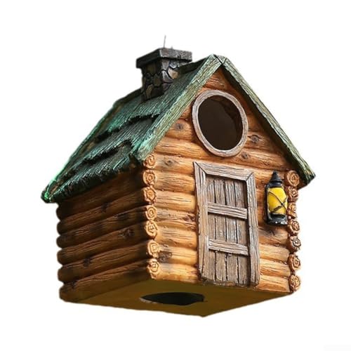 Ästhetisches Vogelhaus aus Kunstharz Schaffen Sie mit diesem Dekoartikel eine Frühlingsatmosphäre in Ihrem Garten Ästhetisches Vogelhaus aus Kunstharz Schaffen Sie mit diesem Dekoartikel eine Frühlingsatmosphäre in Ihrem Garten von DAZZLEEX