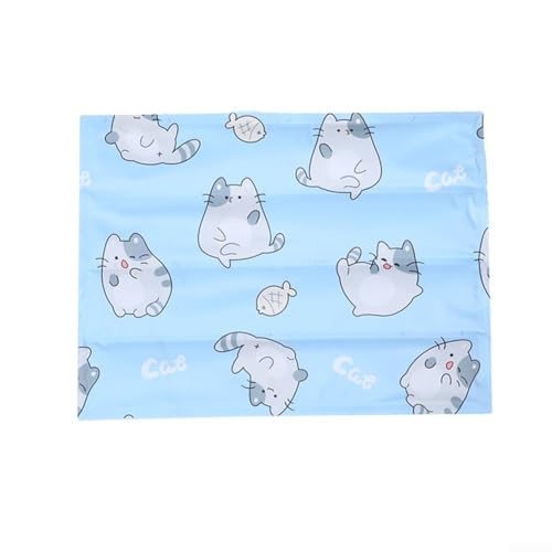 DAZZLEEX Haustierfreundliche Kühlgelmatte, perfekter Begleiter für Ausflüge bei heißem Wetter, (B 40 x 50 cm) von DAZZLEEX