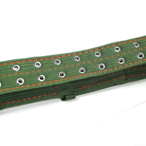 Robustes Leinen-Halsband, verstellbare Länge und sicher (kleines Kuhhalsband) von DAZZLEEX