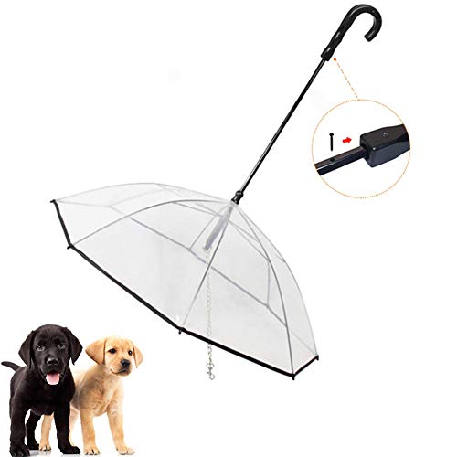 DC CLOUD Hunderegenmantel Für Kleine Hunde Regenmantel Hunde Klein Welpenregenmantel Hund Regenmantel Hund Regenschirm Leine Regenschirm für Hunde a von DC CLOUD