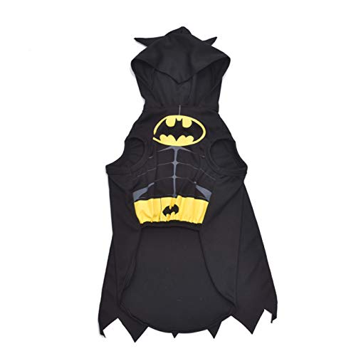 DC Comics Batman Dog Costume | Hooded Superhero Costume for Dogs | Dog Halloween Costume, Large von DC Comics