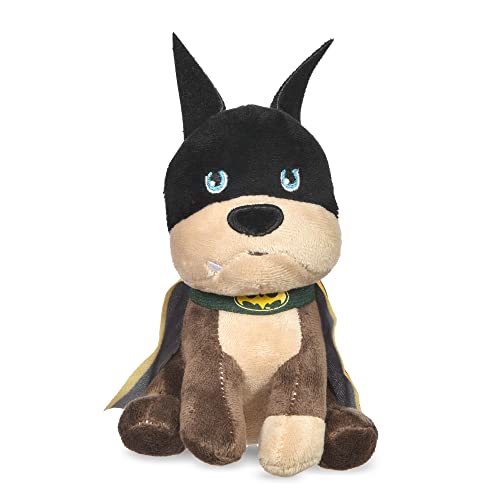 DC Comics Superpets Ace Plüsch-Knochen mit Quietschknochen, 15,2 cm, Ace-Hundespielzeug aus Superpets-Film, Batman-Logo, Kauspielzeug, DC Hundespielzeug Zubehör DC Comics Superpets Ace Plüsch-Knochen mit Quietschknochen, 15,2 cm, Ace-Hundespielzeug aus Superpets-Film, Batman-Logo, Kauspielzeug, DC Hundespielzeug Zubehör von DC Comics