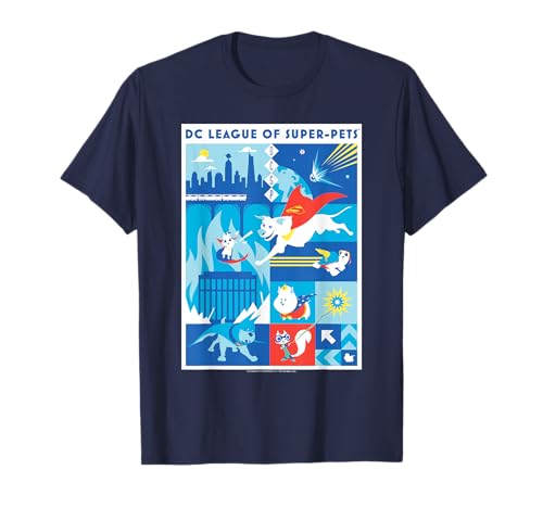 DC League of Super-Pets Krypto and Friends vs. Lulu T-Shirt von DC Comics