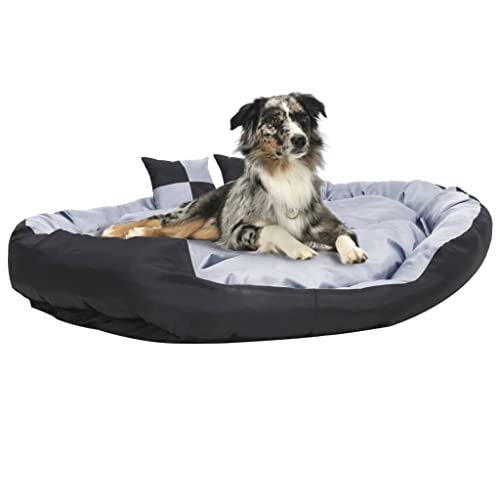 DCRAF Möbelset Hundekissen Hundekissen Grau und Schwarz 150x120x25cm von DCRAF