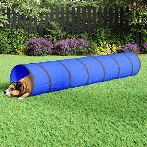 Farbe: Blau-Dog Tunnel blau 50x300 cm Polyester von DCRAF