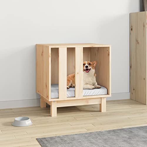 Möbelset Hundehaus 50x40x52cm Massivholz Kiefer von DCRAF