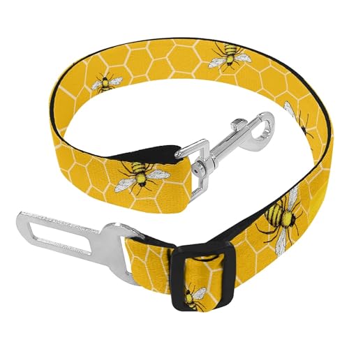DDFS Hundegeschirr im Auto, niedliches Bienen-Sicherheitsgurt-Geschirr, verschiedene Muster-Designs, Auto-Geschirre, Hundegeschirr für Auto, Big Bee DDFS Hundegeschirr im Auto, niedliches Bienen-Sicherheitsgurt-Geschirr, verschiedene Muster-Designs, Auto-Geschirre, Hundegeschirr für Auto, Big Bee von DDFS