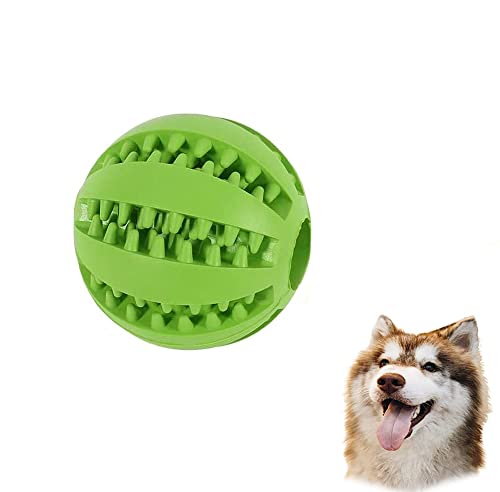 DDGAO Hundespielzeug-Ball, ungiftig, bissfest, für kleine, mittelgroße und große Hunde und Welpen, Katzen, Hundefutter, Leckerli-Futterspender, Kauzahnreinigungsball, Übungsspiel, IQ-Trainingsball von DDGAO