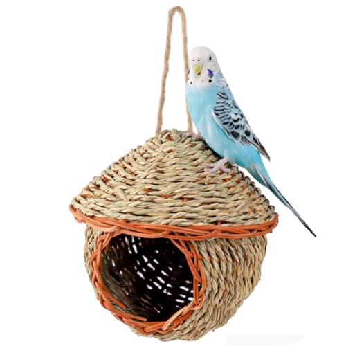 Kolibri-Häuser für den Außenbereich, Naturgras, hängend, Vogelhütte, handgefertigt, Stroh, Vogelnest B15 Kolibri-Häuser für den Außenbereich, Naturgras, hängend, Vogelhütte, handgefertigt, Stroh, Vogelnest B15 von DDMDBYHRY
