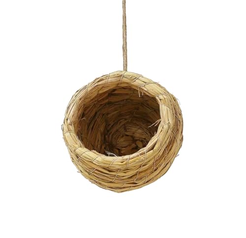 Kolibri-Häuser für den Außenbereich, Naturgras, hängend, Vogelhütte, handgefertigt, Stroh, Vogelnest B19 Kolibri-Häuser für den Außenbereich, Naturgras, hängend, Vogelhütte, handgefertigt, Stroh, Vogelnest B19 von DDMDBYHRY