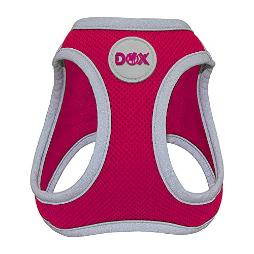 DDOXX Brustgeschirr Air Mesh, Step-In, reflektierend | viele Farben | für kleine, mittlere & mittelgroße Hunde | Hunde-Geschirr Hund Katze Welpe | Katzen-Geschirr Welpen-Geschirr | Pink, XS DDOXX Brustgeschirr Air Mesh, Step-In, reflektierend | viele Farben | für kleine, mittlere & mittelgroße Hunde | Hunde-Geschirr Hund Katze Welpe | Katzen-Geschirr Welpen-Geschirr | Pink, XS von DDOXX