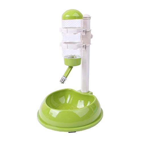 500 ml Automatische Wasserspender Feeder Food Self-Feeder Bowl Dispenser for Hund Katze Hundetrinker Heimtierbedarf Lagerung von Lebensmitteln Durable (Color : Green, Size : 4XL) von DDSP