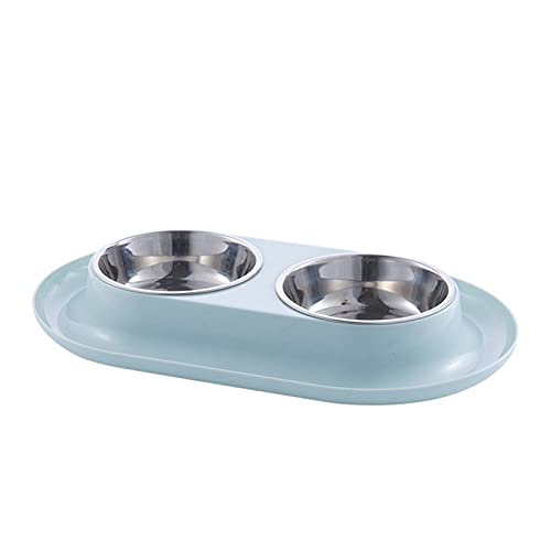 Dog Feeder Tränkebecken for Hunde, Katzen, Pet Food Bowl Durable (Color : Sky Blue) von DDSP