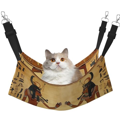 DDTKLSNV Atmungsaktive Sommer-Hängematte für Katzen, hängend, Haustierkäfig-Hängematte, Bett, verstellbar, weich, für Katzen, kleine Hunde, Kaninchen, groß DDTKLSNV Atmungsaktive Sommer-Hängematte für Katzen, hängend, Haustierkäfig-Hängematte, Bett, verstellbar, weich, für Katzen, kleine Hunde, Kaninchen, groß von DDTKLSNV