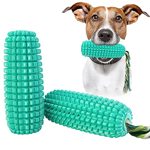 DDTNW Hundekaustäbchen – Ton Mit Seil Kauknochen Hundespielzeug – 100 % Natürliches Hundezubehör – Risikoarm Und Langlebig,blau von DDTNW