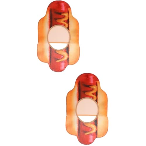 DEARMAMY 2stücke Hot Dog Hut Lustiger Essenshut Für Für Partys Festivals Und Kostüme Vielseitig Einsetzbar Als Dekoration Oder DEARMAMY 2stücke Hot Dog Hut Lustiger Essenshut Für Für Partys Festivals Und Kostüme Vielseitig Einsetzbar Als Dekoration Oder von DEARMAMY