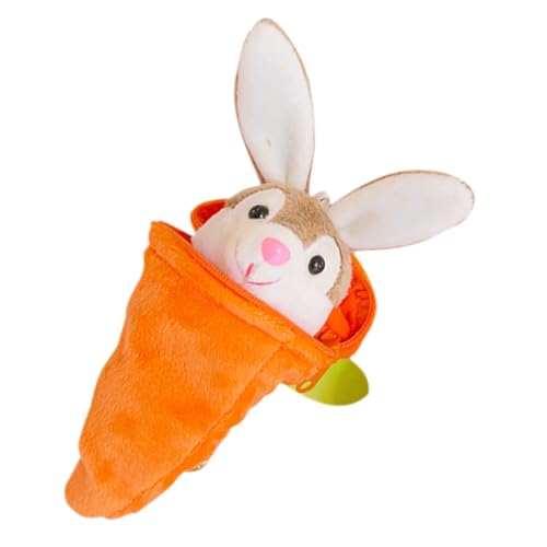 DEARMAMY Kaninchen Schlüsselanhänger Aus Niedlicher Karotten-Bunny Schlüsselring Als Taschenanhänger Für Rucksack Und Schlüsselbund Leicht Und Langlebig Zufällige Designs DEARMAMY Kaninchen Schlüsselanhänger Aus Niedlicher Karotten-Bunny Schlüsselring Als Taschenanhänger Für Rucksack Und Schlüsselbund Leicht Und Langlebig Zufällige Designs von DEARMAMY