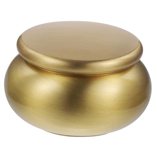 DEARMAMY Kupfer Aufbewahrungsdose Mini Kanister Luftdicht Versiegelt Langlebig für Räucherpulver Tee Gewürze Geeignet Kompakt Robust Leicht zu Öffnen von DEARMAMY