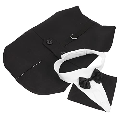 DECHOUS Formales Welpen-Outfit Hunde- Bandana Stilvoller Hochzeitsanzug Für Mittelgroße Und Große Hunde von DECHOUS