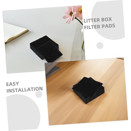 DECHOUS 18 Stück Teiliges Aktivkohlefilter Katzenstreu Geruchsabsorbierende Filterpads Langlebig und Einfach zu Wechseln Effektive Partikelfiltration für Sauberen Katzenstreubereich DECHOUS 18 Stück Teiliges Aktivkohlefilter Katzenstreu Geruchsabsorbierende Filterpads Langlebig und Einfach zu Wechseln Effektive Partikelfiltration für Sauberen Katzenstreubereich von DECHOUS