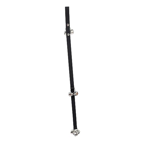 DECHOUS 1Stück Haustier Alarmseil Mit Aluminiumglocken Tragbares Hundeklingelseil Zur Vermeidung Von Verlusten Für Sicheres Langlebiges Und Stilvolles Design von DECHOUS